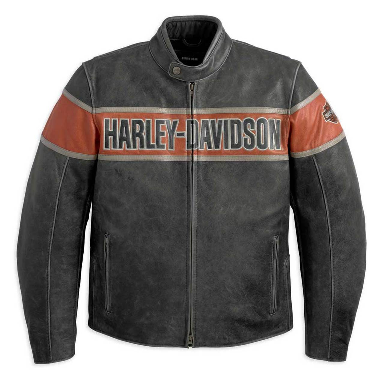Blouson HarleyDavidson Hommes Victory Lane en cuir 9805713VM Blouson HarleyDavidson Hommes Victory Lane en cuir 9805713VM