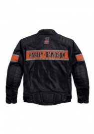 Blouson Harley-Davidson Hommes Trenton Colorblocked Mesh Riding Noir 98111-16VM