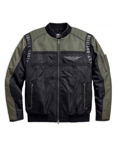 Blouson Harley-Davidson Hommes Mainstreet Colorblocked Nylon Bomber  98583-17VM