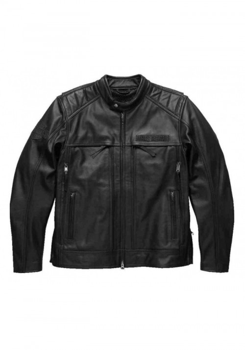 Blouson Harley-Davidson Hommes Synthesis Pocket System en cuir  Noir 98118-17VM