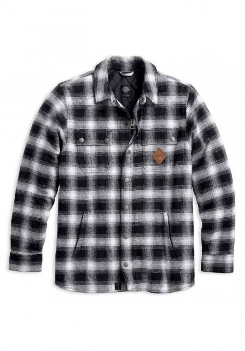 Blouson Harley-Davidson Hommes Noir Label Reinforced Riding Shirt  98192-17VM