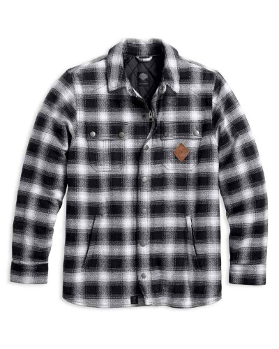 Blouson Harley-Davidson Hommes Noir Label Reinforced Riding Shirt  98192-17VM