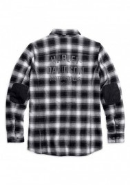 Blouson Harley-Davidson Hommes Noir Label Reinforced Riding Shirt 98192-17VM