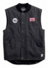 Blouson Harley-Davidson Hommes Quilted Slim Fit Workwear Vest Asphalt Gray 98416-19VM