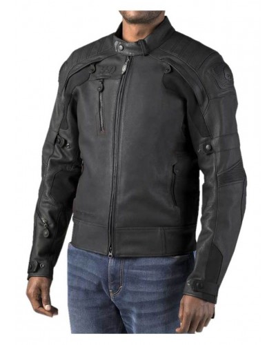 Blouson Harley-Davidson Hommes FXRG Gratify Slim Coolcore en cuir  98051-19VM