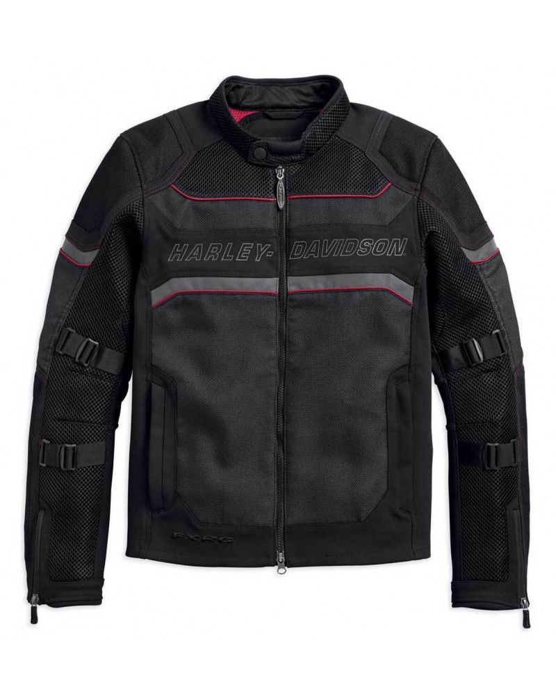 Blouson Harley-Davidson Hommes FXRG Mesh Slim Fit Riding  Noir 98389-19VM