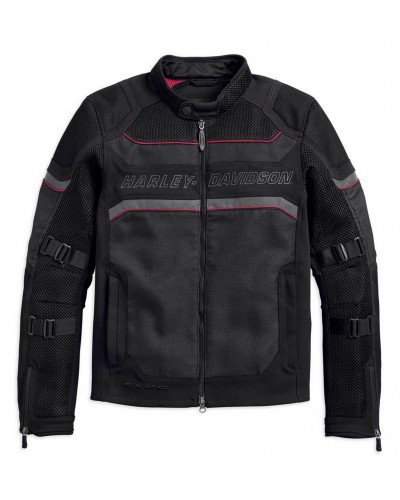 Blouson Harley-Davidson Hommes FXRG Mesh Slim Fit Riding  Noir 98389-19VM