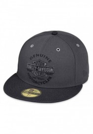 Casquette Harley Davidson Homme Genuine Logo 59THIRTY Baseball Cap  Black 99401-17VM