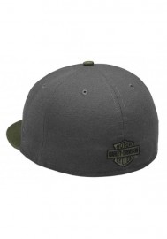 Casquette Harley Davidson Homme Embroidered 59FIFTY Baseball Cap Gray 99458-19VM