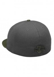 Casquette Harley Davidson Homme Embroidered 59FIFTY Baseball Cap  Gray 99458-19VM