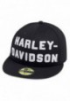 Casquette Harley Davidson Homme Felt Letter 59FIFTY Baseball Cap  Black 99467-19VM