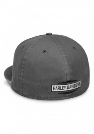 Casquette Harley Davidson Homme Raw Edge Patch 59FIFTY Baseball Cap  Gray 99437-18VM