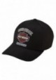 Casquette Harley Davidson Homme Traditional Logo Stretch Cap Hat Black. 99408-16VM
