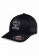 Casquette Harley Davidson Homme Winged Logo Stretch Fit Baseball Cap Black 99403-18VM