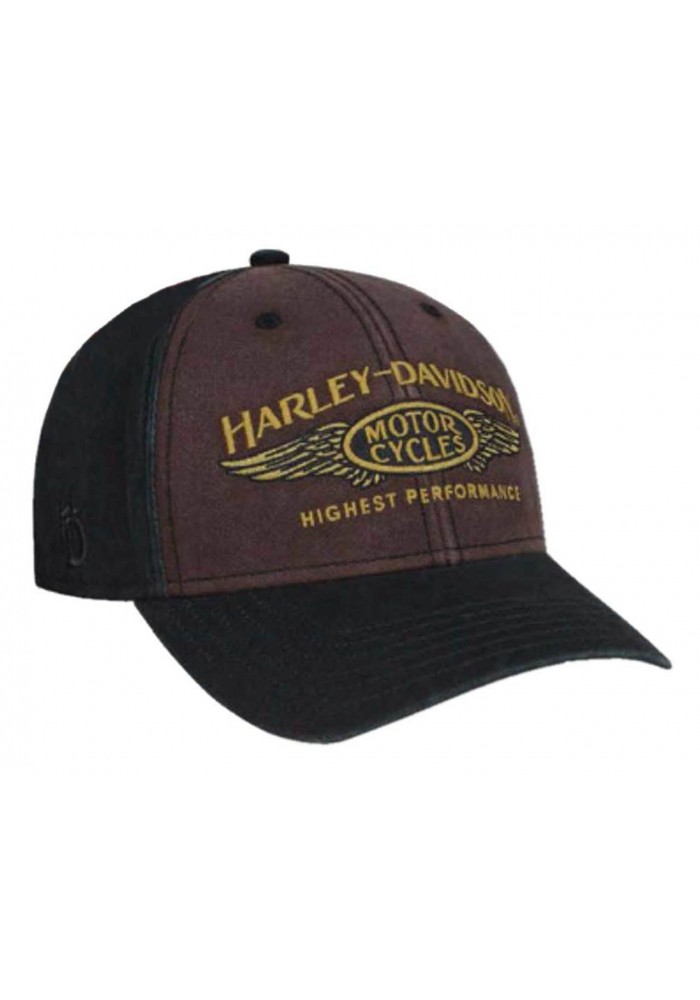 Casquette Harley Davidson Homme Highest Performance Stone Washed Baseball Cap BCC33668