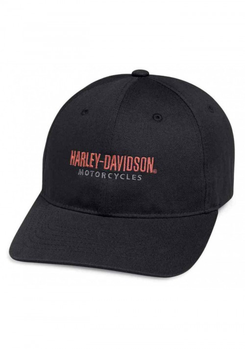 Casquette Harley Davidson Homme Traditional Embroidered Baseball Cap  Black 99426-18VM