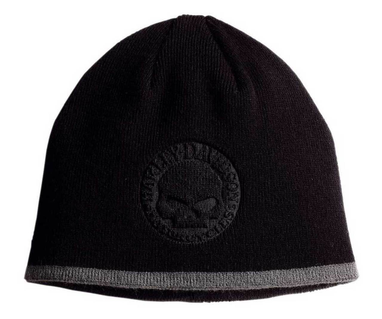 Casquette Harley Davidson Homme Circle Willie G. Skull Knit Hat 9948207V