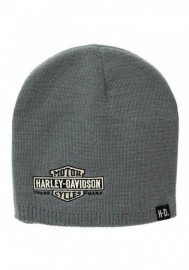 Casquette Harley Davidson Embroidered Elongated Bar & Shield Knit Beanie KNCUS022480