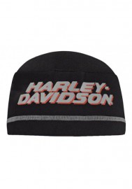 Casquette Harley Davidson Homme Printed H-D Script Mesh 2-Panel Skull Cap - Black SK51680