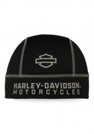 Casquette Harley Davidson Homme Insignia B&S Logo 3-Panel Skull Cap - Solid Black SK34430