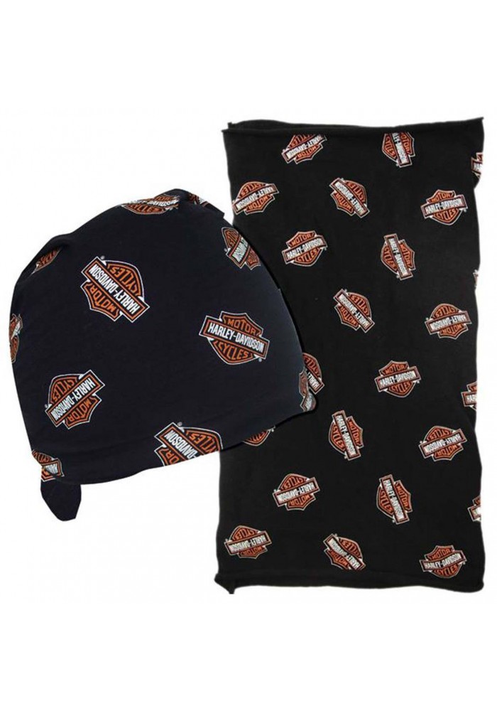 Casquette Harley Davidson All Over Bar & Shield Multifunctional Headwear Wrap. MHW40030