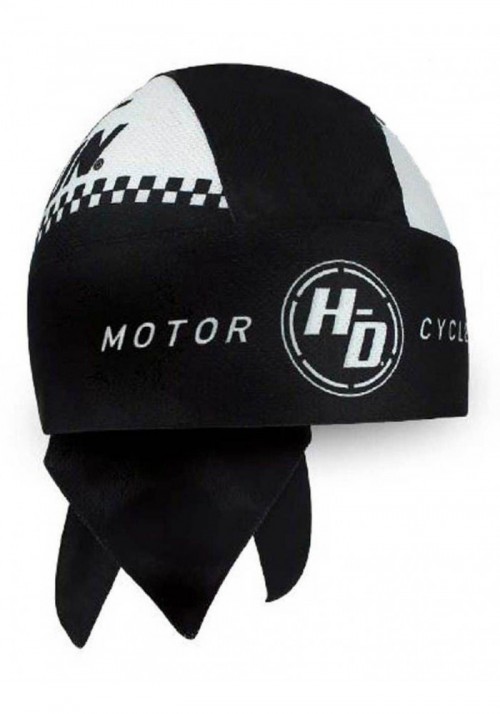 Casquette Harley Davidson Homme Ignition Checkered Flag Perforated Headwrap  Black HW33488