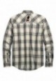 Harley-Davidson Hommes H-D Racing manches longues Plaid Woven Shirt 99162-19VM