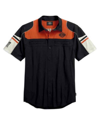 Harley-Davidson Hommes Performance Colorblock Shirt w/ Coolcore Tech 99189-19VM