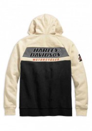 Harley-Davidson Hommes H-D Racing Colorblocked Zippered Sweat à capuche 99161-19VM