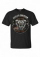 Harley-Davidson Hommes Engine Grunge manches courtes col rond T-Shirt  Noir 30292302