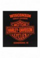 Harley-Davidson Hommes Engine Grunge manches courtes col rond T-Shirt  Noir 30292302