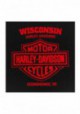 Harley-Davidson Hommes Shop Angel All-Cotton manches courtes T-Shirt - Noir 30292306