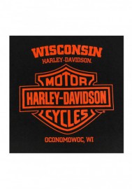 Harley-Davidson Hommes Keep It Heavy All-Cotton manches courtes T-Shirt - Noir 30292291