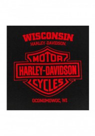 Harley-Davidson Hommes Lightning Strikes Crew manches courtes T-Shirt - Noir 30292295