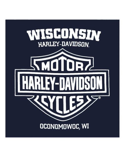Harley-Davidson Hommes It's Vintage H-D col rond manches courtes T-Shirt - Navy 30298730