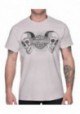 Harley-Davidson Hommes Duo Skulls B&S manches courtes All-Cotton T-Shirt Gray 30292399