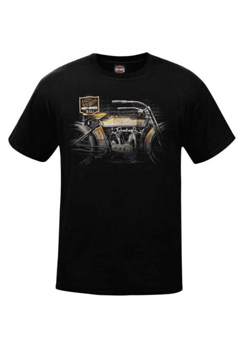 Harley-Davidson Hommes Better With Time Vintage col rond manches courtes T-Shirt R002689