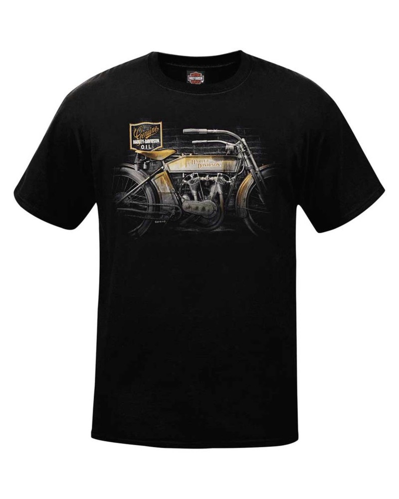 Harley-Davidson Hommes Better With Time Vintage col rond manches courtes T-Shirt R002689