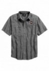 Harley-Davidson Hommes Genuine Oil Can manches courtes Woven Shirt 99068-18VM