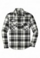 Harley-Davidson Hommes Screamin' Eagle Plaid Flannel manches longues Shirt S68BW