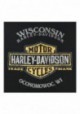 Harley-Davidson Hommes Born Ride Neon manches courtes col rond T-Shirt Noir R002596
