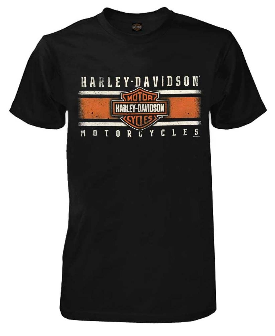 HarleyDavidson Hommes Custom Iconic B&S manches courtes col rond Tee