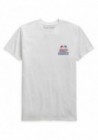 Harley-Davidson Hommes Race Flag Slim Fit manches courtes T-Shirt White 99089-20VH