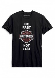 Harley-Davidson Hommes Be Fast Not Last Slim Fit manches courtes T-Shirt 96029-20VM
