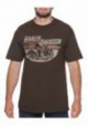 Harley-Davidson Hommes Winner Vintage manches courtes col rond T-Shirt - Dark Brown 30297443