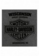 Harley-Davidson Hommes Vintage Bright Lights manches courtes T-Shirt Charcoal Gray 30297427