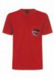 Harley-Davidson Hommes Integrity H-D Chest Pocket manches courtes Cotton Tee Shirt - Red 30298753