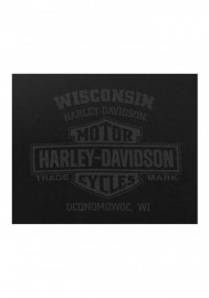 Harley-Davidson Hommes Custom Speed Tonal manches courtes col rond T-Shirt Noir 30297797