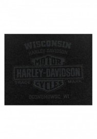 Harley-Davidson Hommes Forever Tonal manches courtes col rond T-Shirt Washed Noir 30297801