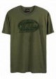 Harley-Davidson Hommes Tonal Bolted One manches courtes col rond T-Shirt  Green 30297798
